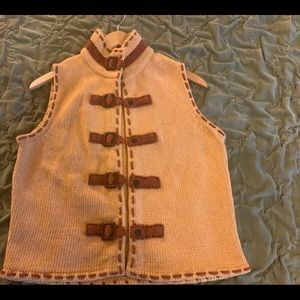 Lisa Nichols sweater vest